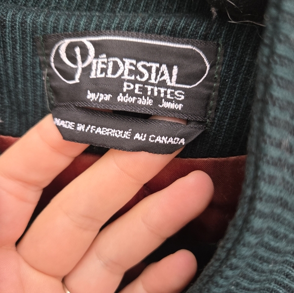 Vintage Leather & Wool Overcoat - Picture 7 of 15